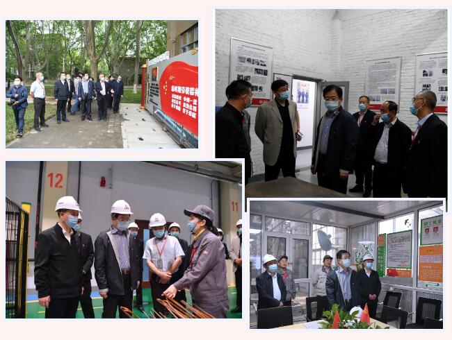 運城市總工會一行走訪慰問永濟電機公司勞模代表 運城市總工會一行走訪慰問永濟電機公司勞模代表