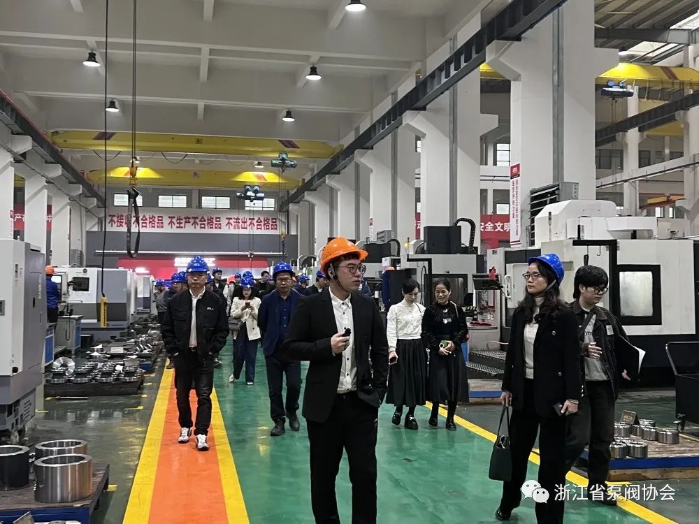 永嘉泵閥行業中小企業數字化改造觀摩會走進伯特利 永嘉泵閥行業中小企業數字化改造觀摩會走進伯特利
