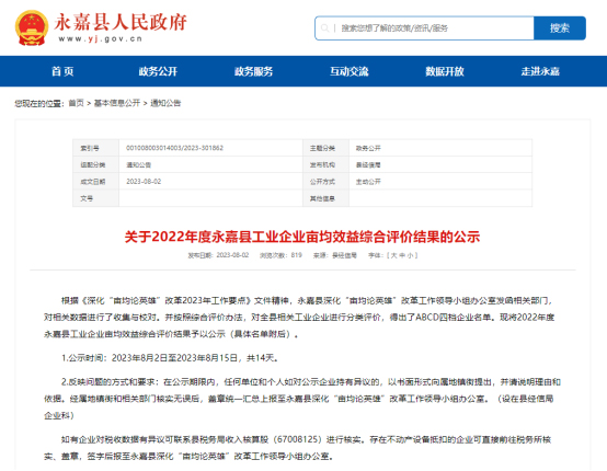 永嘉縣畝均效益“英雄榜”出爐!歐拉姆閥門獲評A類企業 永嘉縣畝均效益“英雄榜”出爐!歐拉姆閥門獲評A類企業
