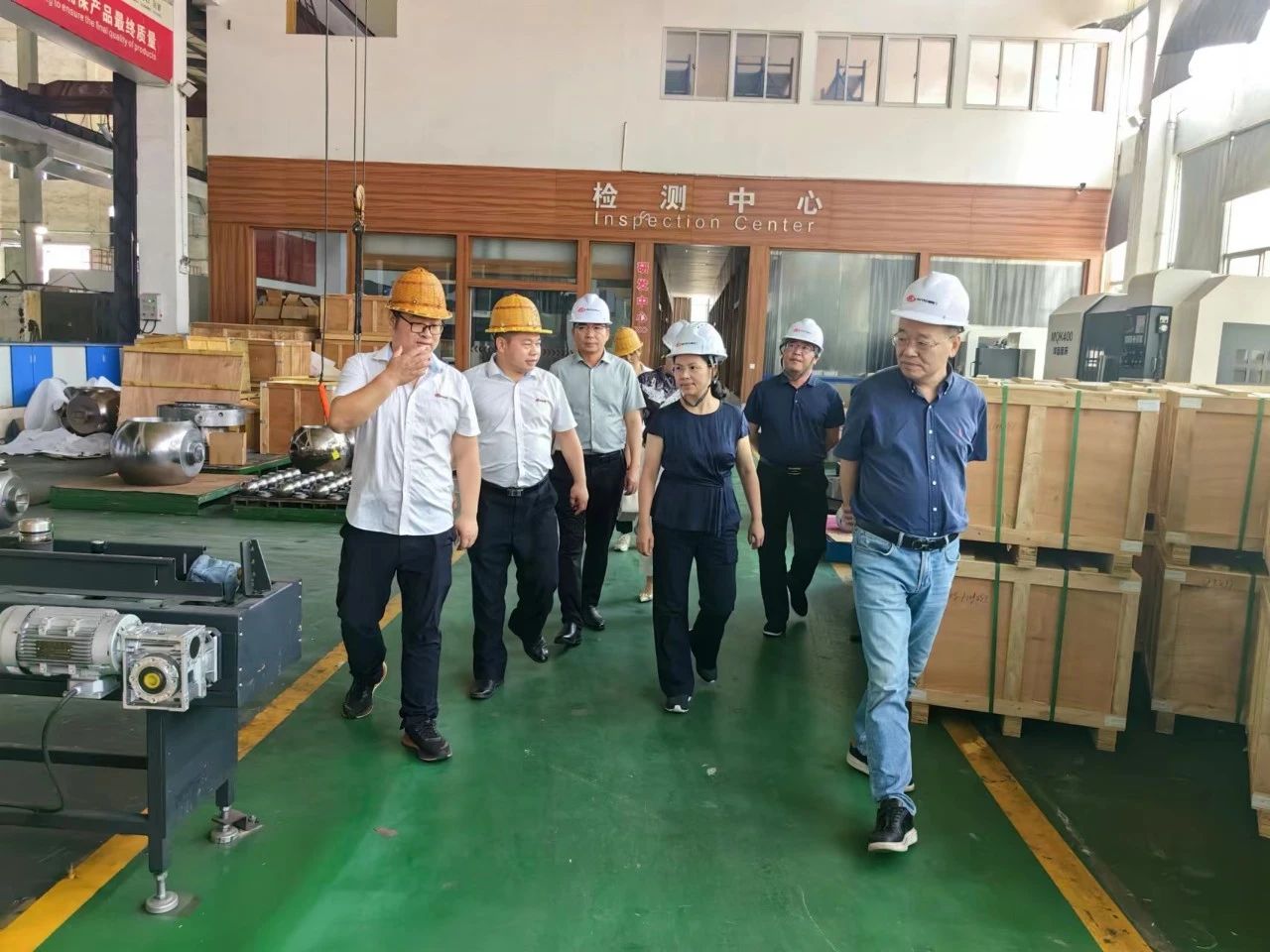 撫州市南城縣顏萍率隊赴伯特利閥門、超達閥門等企業開展招商引資 撫州市南城縣顏萍率隊赴伯特利閥門、超達閥門等企業開展招商引資