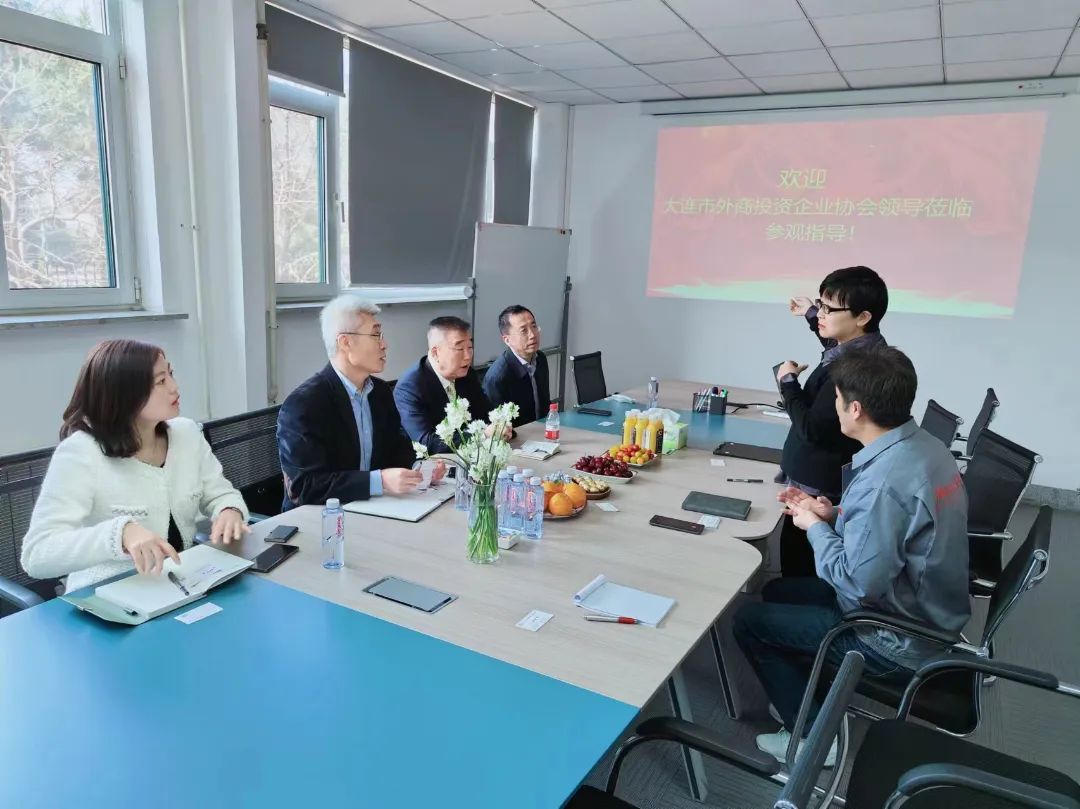 大連市外商投資企業協會領導蒞臨美嘉諾閥門參觀指導 大連市外商投資企業協會領導蒞臨美嘉諾閥門參觀指導