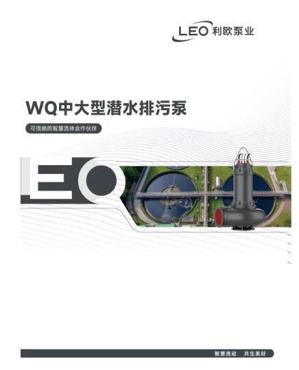 利歐WQ中大型潛水排污泵榮獲首批國家一級能效認證證書 利歐WQ中大型潛水排污泵榮獲首批國家一級能效認證證書