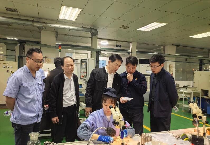 國機精工外部董監事蒞臨軸研所考察調研 國機精工外部董監事蒞臨軸研所考察調研