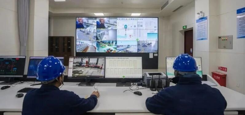 ▲泵站中控機房 ▲泵站中控機房