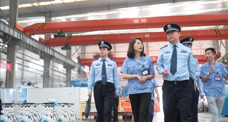 西安泵閥與屬地派出所開展黨組織共建活動 西安泵閥與屬地派出所開展黨組織共建活動