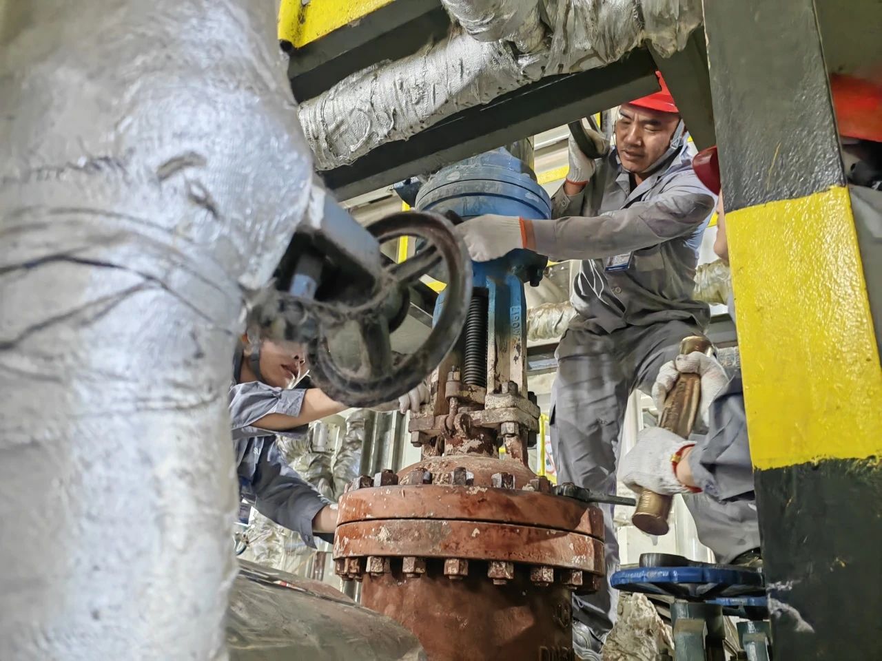 5臺高溫高壓閥門!中核科技圓滿完成海灣化學閥門檢修任務 5臺高溫高壓閥門!中核科技圓滿完成海灣化學閥門檢修任務
