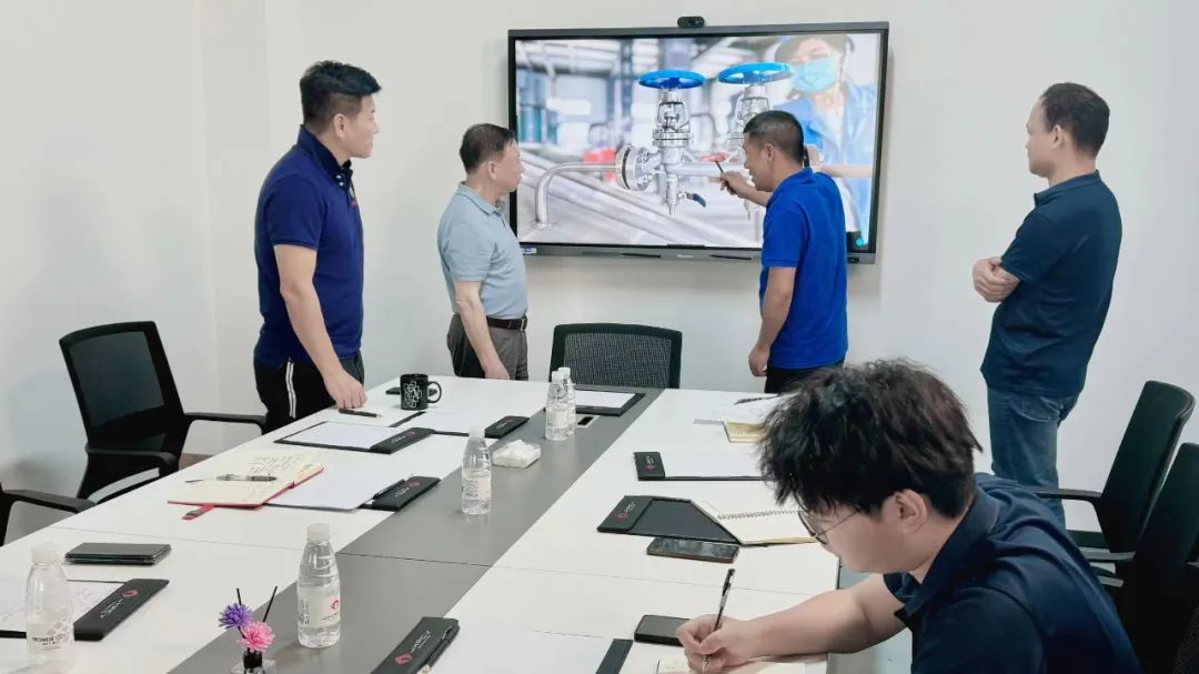 溫州金鑫生化閥門與誠意藥業進行技術交流 溫州金鑫生化閥門與誠意藥業進行技術交流