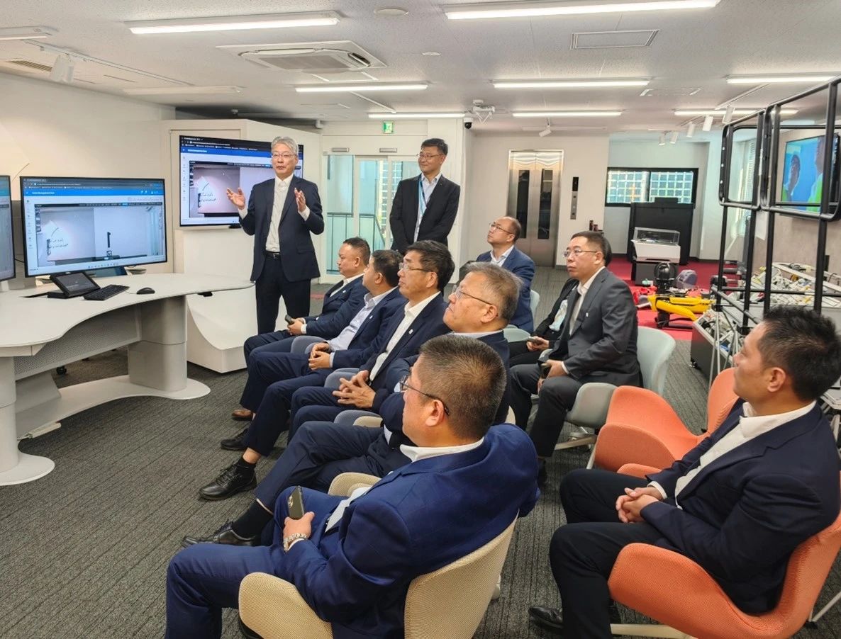 中石化煉化工程集團高層代表團訪問橫河電機集團總部 中石化煉化工程集團高層代表團訪問橫河電機集團總部