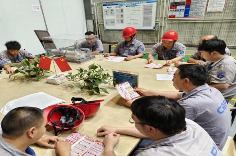 重慶水泵總裝車間深入開展“安全生產月”系列活動 重慶水泵總裝車間深入開展“安全生產月”系列活動